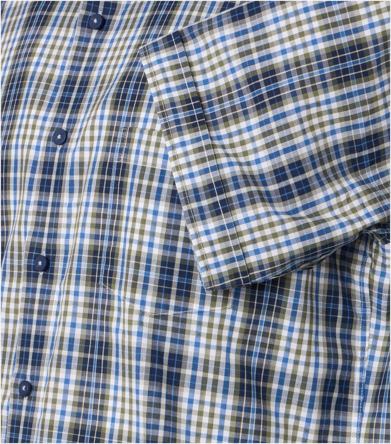 Modern Fit Short Sleeve Shirt - Green