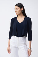 Pearl Ornament Cover Up - Midnight Blue