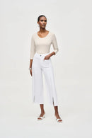 Embellished Culotte - White