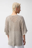 Pointelle Sequin Jumper - Champagne