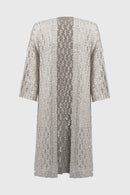 Pointelle Sequin Cover-Up - Champagne