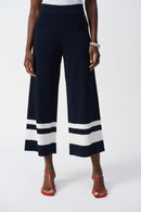 Placement Stripe Culotte - Midnight Blue/vanilla