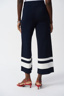 Placement Stripe Culotte - Midnight Blue/vanilla