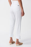 Slim Fit Crop Jean - White