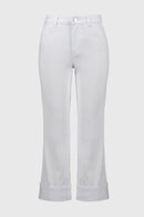 Slim Fit Crop Jean - White