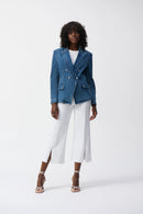 Denim DB Blazer - Denim Medium Blue