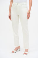 Gia Classic Slim Fit Jean - White