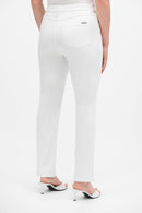 Gia Classic Slim Fit Jean - White