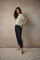 Gia Classic Slim Jeans - Dark Denim Blue
