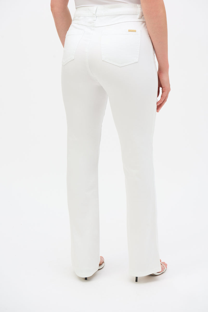 Brooke Bootcut Jean - White