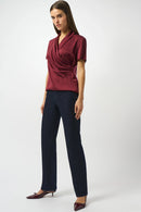 Brooke Bootcut Stretch Jeans - Dark Denim Blue