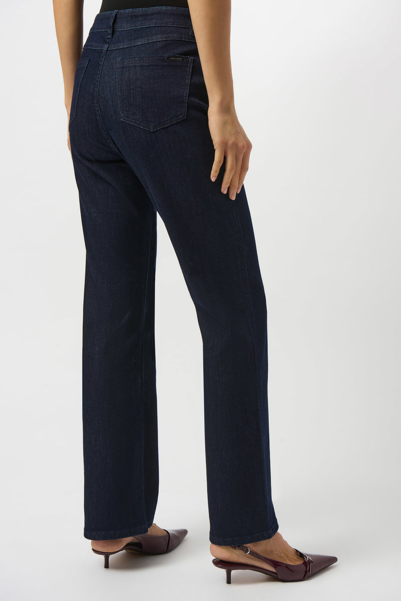 Brooke Bootcut Stretch Jeans - Dark Denim Blue