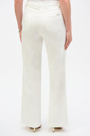 Goldie Wide-Leg Jean - White