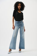 Goldie Classic Wide Jean - Light Blue Denim