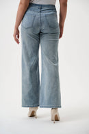 Goldie Classic Wide Jean - Light Blue Denim
