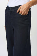 Goldie Wide-Leg Jeans - Dark Denim Blue