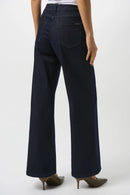 Goldie Wide-Leg Jeans - Dark Denim Blue