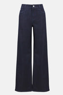 Goldie Wide-Leg Jeans - Dark Denim Blue