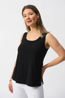 Scoop Neck Camisole - Black
