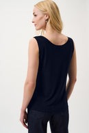 Scoop Neck Camisole - Midnight Blue