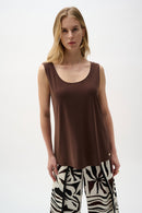 Scoop Neck Camisole - Mahogany