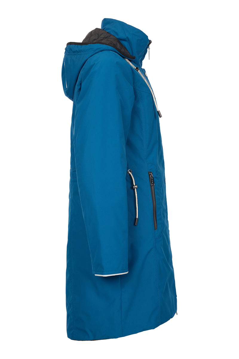 Reversible Jacket - Petroleum/black