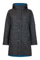 Reversible Jacket - Petroleum/black