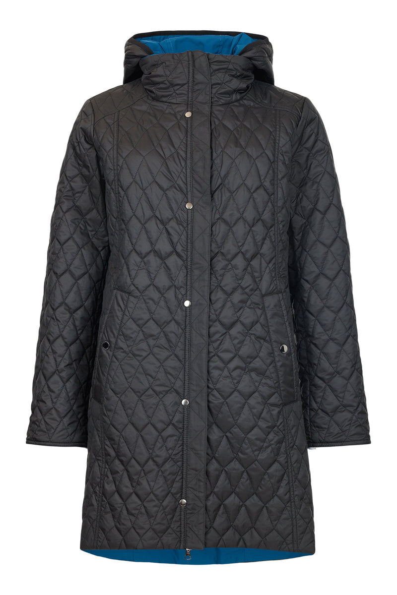 Reversible Jacket - Petroleum/black