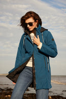 Reversible Jacket - Petroleum/black