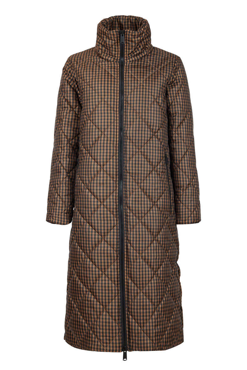 Coat - Light Taupe/black