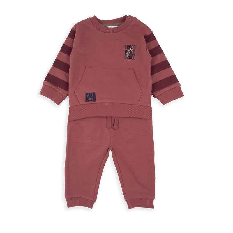 Crocodile 2 Piece Set - Clay
