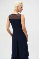Mesh Sleeveless Tunic - Midnight Blue