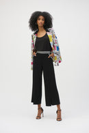 Jersey Sleeveless Top - Black