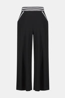 Culotte Pull-On Trouser - Black