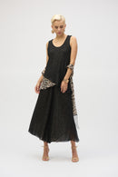 Print Reversible Culottes - Beige/black