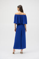 Gauze Culotte Jumpsuit - Royal Sapphire