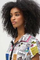 Print Shift Dress - Multi