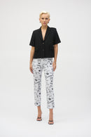 Short Sleeve Blazer - Black