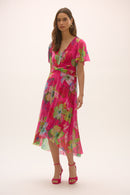 Signature Floral Print Dress - Multi