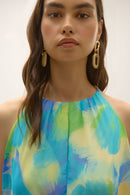 Signature Chiffon Print Dress - Multi