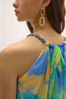 Signature Chiffon Print Dress - Multi