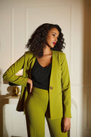 Metallic Rhinestone Camisole - Black