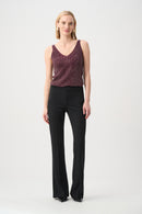 Metallic Camisole - Elderberry