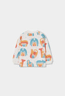 Boys Knit Set - Print