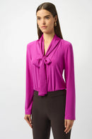 Satin Straight Tunic - Cosmos