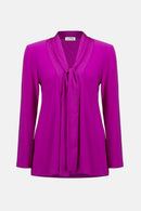 Satin Straight Tunic - Cosmos
