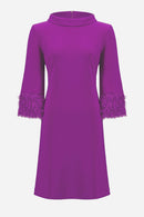 Novelty A-Line Dress - Cosmos