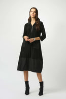 Memory Cocoon Dress - Black