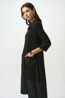 Memory Cocoon Dress - Black