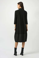 Memory Cocoon Dress - Black
